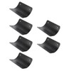 SHERCHPRY 6-Pack Black Luggage Corner Protectors, Durable Plastic Suitcase Edge