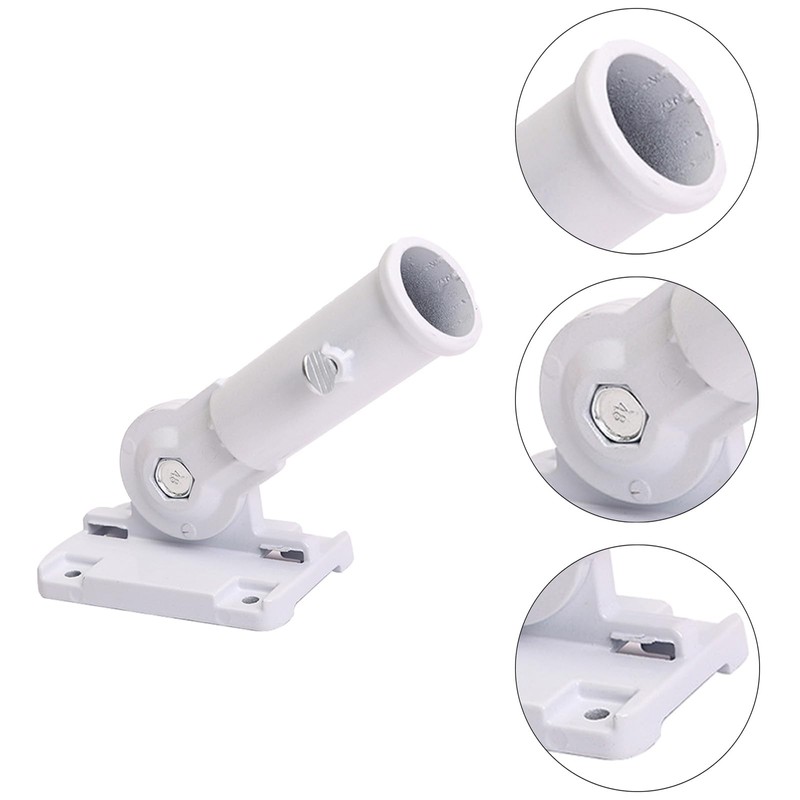 Eterspr Adjustable Flagpole Bracket, Vlaggenpole Base, Flag Pole Bracket Wall