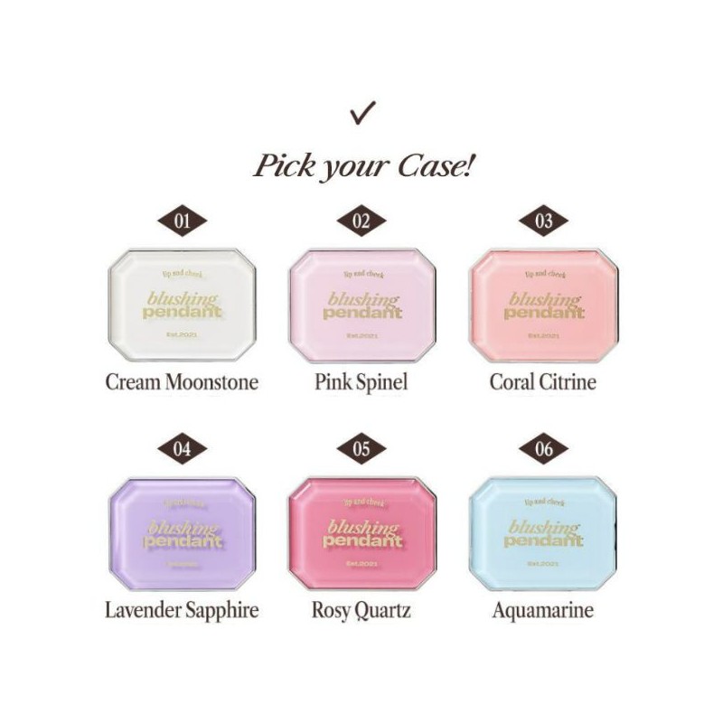 ALTERNATIVE STEREO Blushing Pendant 2colors & Case Set 3items, Color2:V3