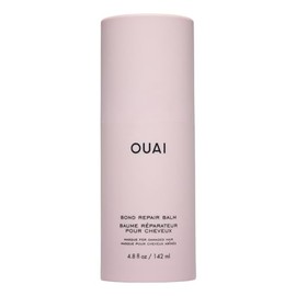 OUAI Bond Repair Balm - Mascarilla de tratamiento capilar en ducha para hebras secas dañadas, reemplaza el acondicionador - Repara y fortalece el cabello en 3 minutos - Proteína de seda vegana + ácido