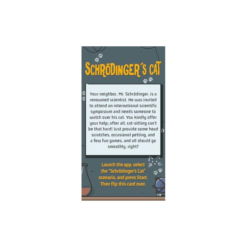 Space Cowboys Unlock! Short Adventures 8: Schrodinger's Cat - Immersive