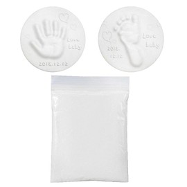 Settoo Baby Hand and Footprint Kit, Hand Moulding Kit Colors Soft Clay Fluffy Foam Supplies Toys for Children Very Soft