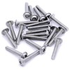 M3 (3mm x 20mm) Flanged TX Socket Button Machine Screw
