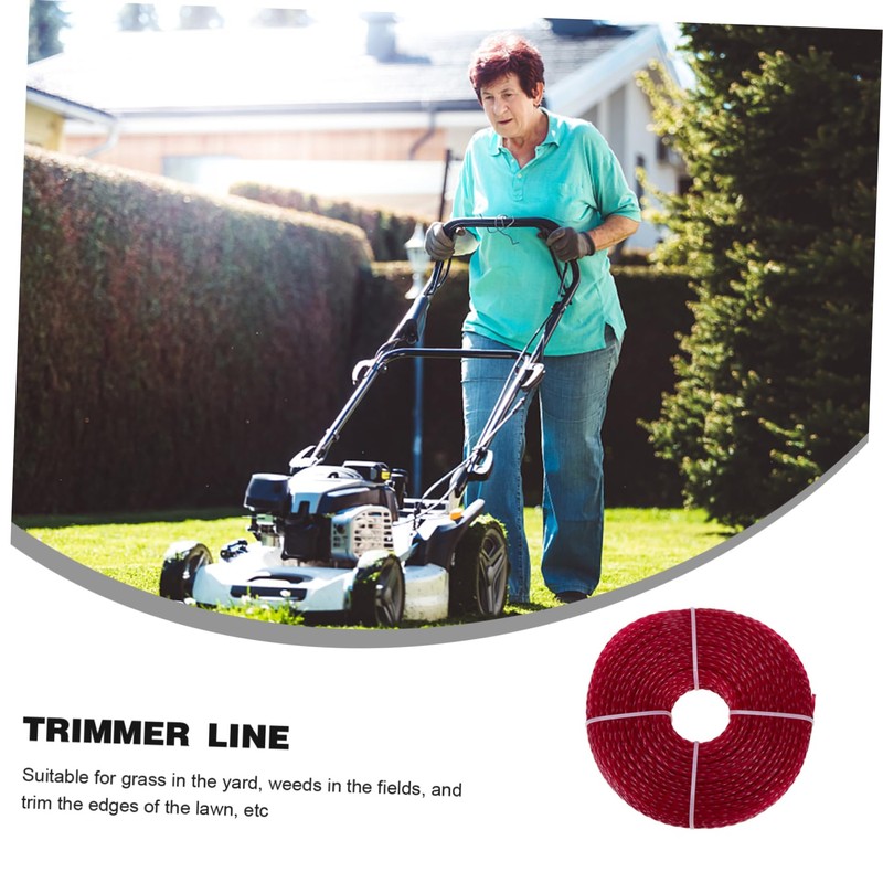Kisangel Professional Mower Line String Trimmer Rope Tough and Easy