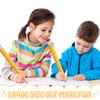 Leinuosen 6 Pcs Giant Pencils 14 Inch Wood Big Jumbo