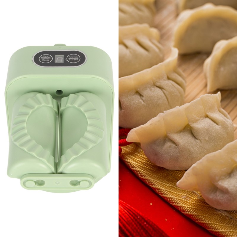 Electric Dumpling Maker Machine Automatic Easy Dumpling Machine with Spoon