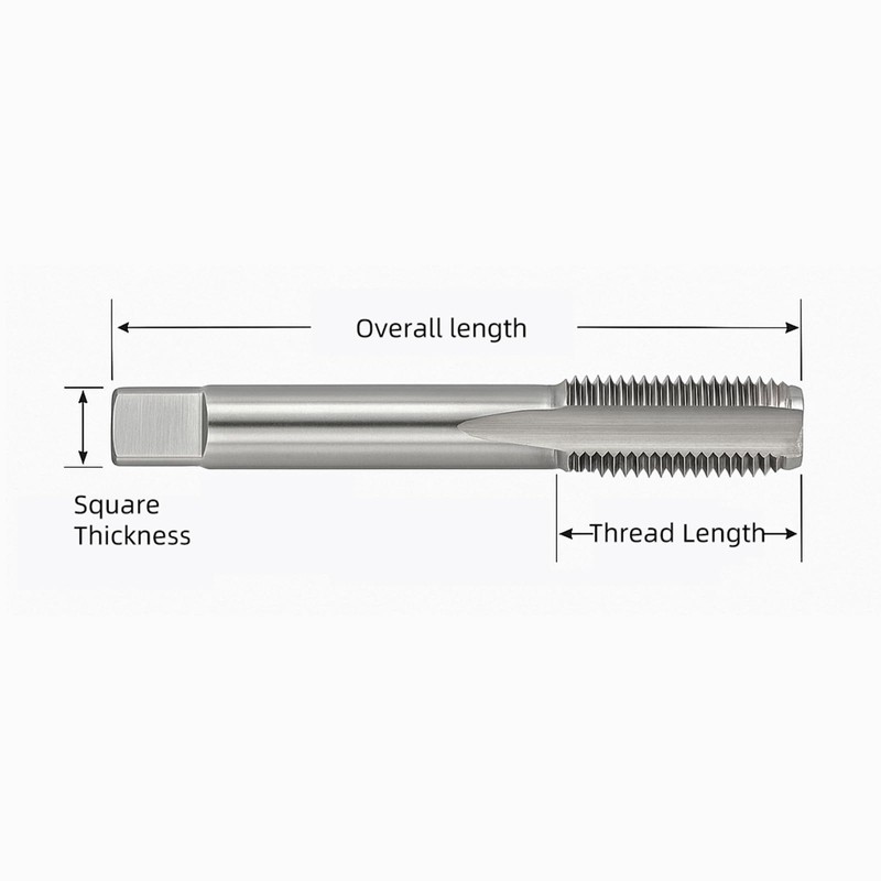 1/2"-14 NPT Tap and Die Set – GCr15 Alloy Steel