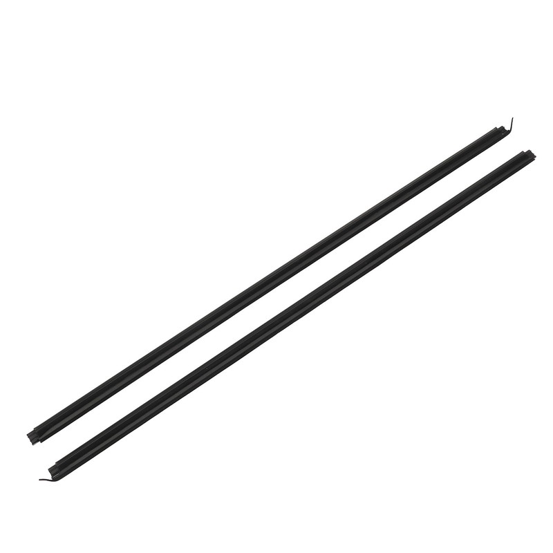 2Pcs Car Weatherstrip Window Seal 80821 01G00 Black Reliable Rugged
