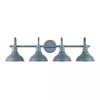 Ceybo Blue 4 Light Bathroom Vanity Light Wall Fixture with