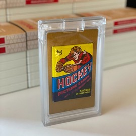 Alpha Holders Clear Alpha Holders for Vintage Wax Packs -  Polycarbonate Protection & Display