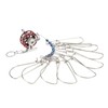 Fish Stringer Live Fish Lock with Reel Float Steel Wire