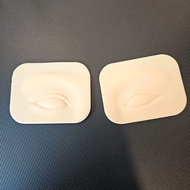 5D Eye Rubber Practice Board for Feathering Permanent Eyebrow Tattoo Eyeliner 4ea