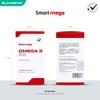 Smart Mega OMEGA 3 con 33% EPA y 22% DHA,