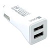 Total Supplier Cargador Automóvil 2.4a Doble Usb Carga Rapida 12w