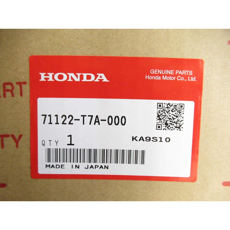 Honda (Honda) Genuine Parts kuritupu , model: 71122-T7A-000