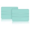 TECKWRAP Mint Felt Squeegee for Vinyl 2pcs, Wallpaper Smoothing Tool