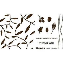 We R Memory Keepers Letterpress Printing Plate Set, Thicket