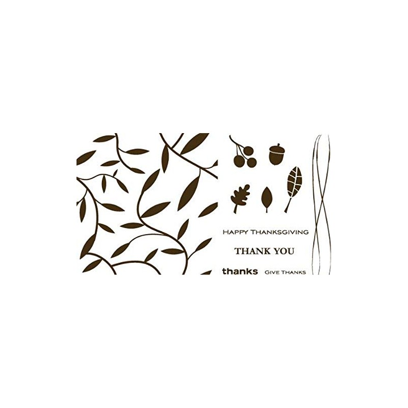 We R Memory Keepers Letterpress Printing Plate Set, Thicket
