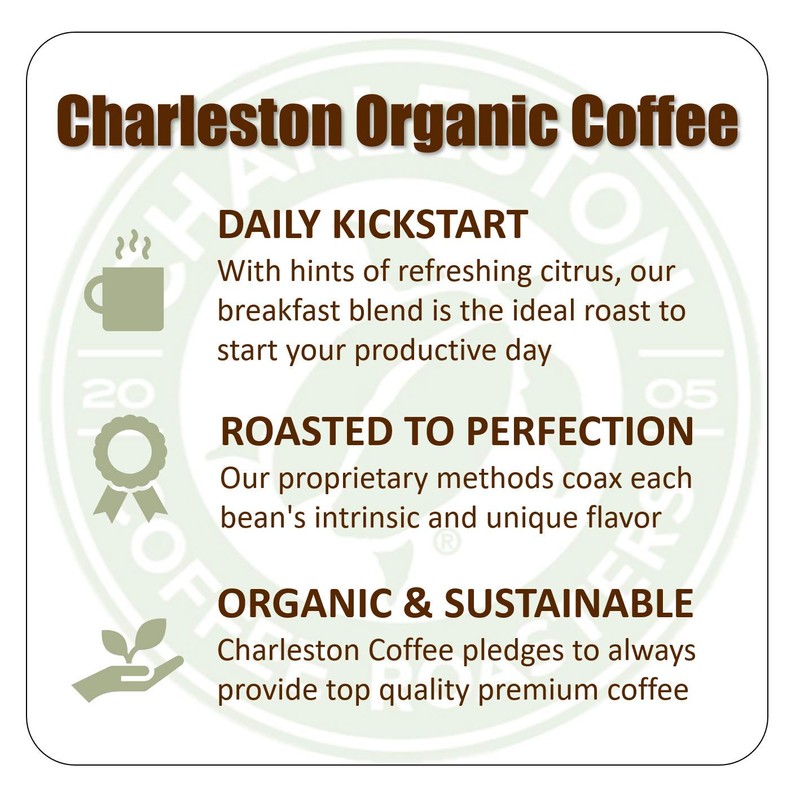 Charleston Coffee Roasters | Specialty Organic Whole Bean Coffee |