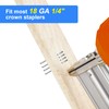 SimCos 18 Gauge 304 Stainless Steel 1/4" Narrow Crown Staples