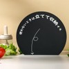 hiino kano Round Cutting Board, Heat Resistant, Elastomer, Round Cutting