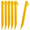 Aktive 52998 - Pack of 6 Plastic Tent Pegs |