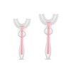 2 Pcs Kids U Shaped Toothbrush 360° Oral Teeth Cleaning