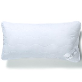 aqua-textil Ambiente Pillow 40 x 70 cm, 530 g, Microfibre Neck Pillow, Breathable, with Zip, Boil-Proof