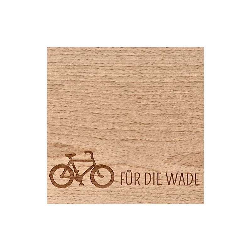Spruchreif Wooden Breakfast Board with Engraving "Keine Gnade für die