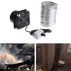 USB Solder Smoke Absorber Fan Air Ventilator Pipe Ventilation Exhaust