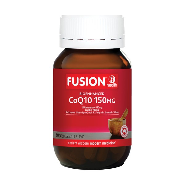 Fusion Health CoQ10 150mg 60 Capsules