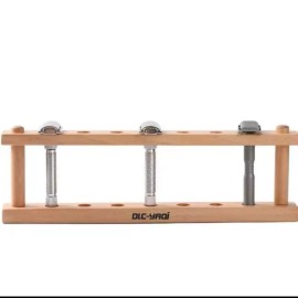 Yaqi Wood 7 Day Safety Razor Storage Display counter Top Stand By Yaqi