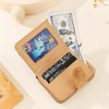 aolaso Cork Small Wallets for Women, Leather RFID Blocking Leather