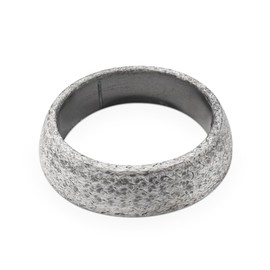 ID 48mm Car Exhaust Manifold Gasket, Graphite Construction Vehicle Seal Muffler Ring, Automotive Exhaust Flange Donut Replacement Gaskets to Prevent Leaking Between Exhaust Manifold and Exhaust Pipe