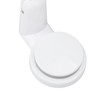 Wall Mount Makeup Mirror 360 Degree Rotation Clear Undistorted Single
