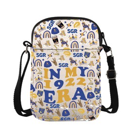 1922 Sorority Crossbody Bag Sigma Gamma Rho Gift Sisterhood Paraphernalia Gift Greek Sorority Gift In My 1922 Era Bag (CA-1922EraCrossS)