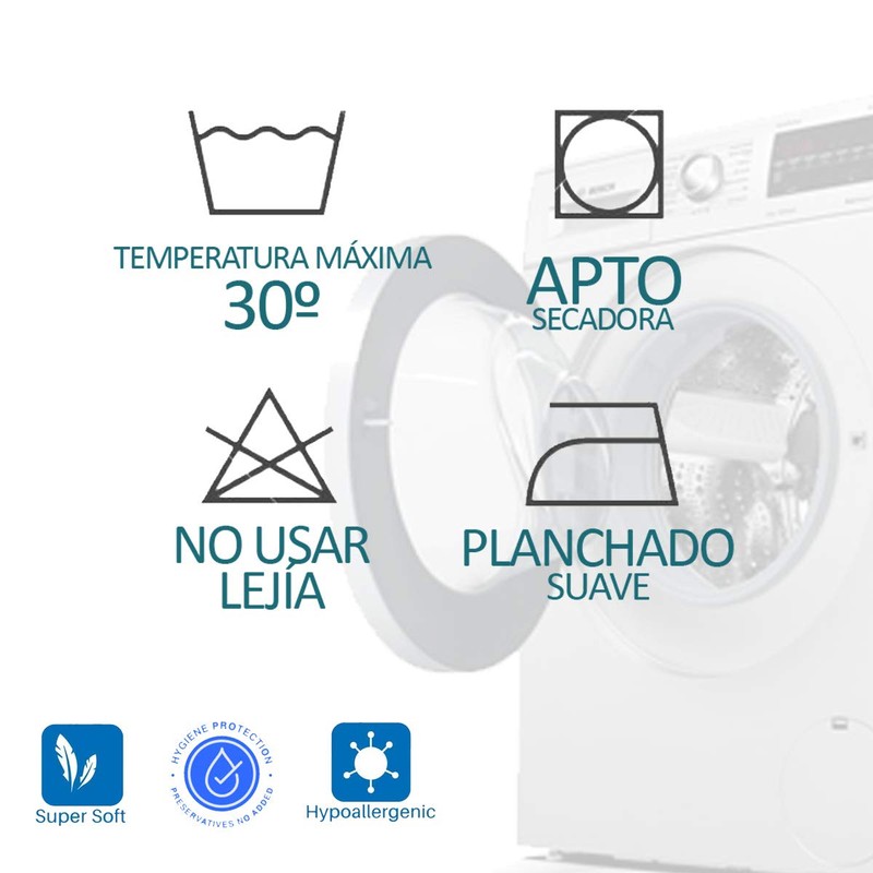 SERENA Fitted Sheet Adjustable Cotton Polyester Blue 90 x 197