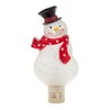 Creative Hobbies Friendly Snowman Holiday Decor Night Light - Includes