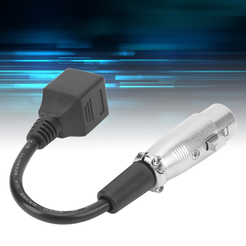RJ45 to XLR Adapter Cable Female to Female Plug and