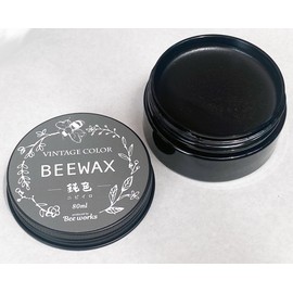 Vintage Color Beeswax Wax BEEWAX (Dull Dark Gray, 80ml)