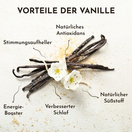 PREMA VANILLA 2+1 Bonus Premium Bourbon Vanilla Beans 14-18 cm, Vanilla Beans Organic and Natural from Madagascar, Vanilla Pods for Baking, Cooking and Sweet Dishes, Air Vacuumed