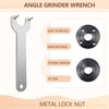 4.5" 5" 5/8-11 Angle Grinder Wrench Spanner Metal Lock Nut