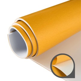 Premium High Density EVA Foam Sheet with Adhesive Backing 15” x 59” White Foam Mat - Craft Foam Sheet for Cosplay Costume, Crafts, Padding, DIY Projects and Insulation Weather Stripping Sheets Roll