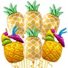 Pineapple Balloons Large Pineapple Tropical Drink Foil Balloons Fruit Pineapple