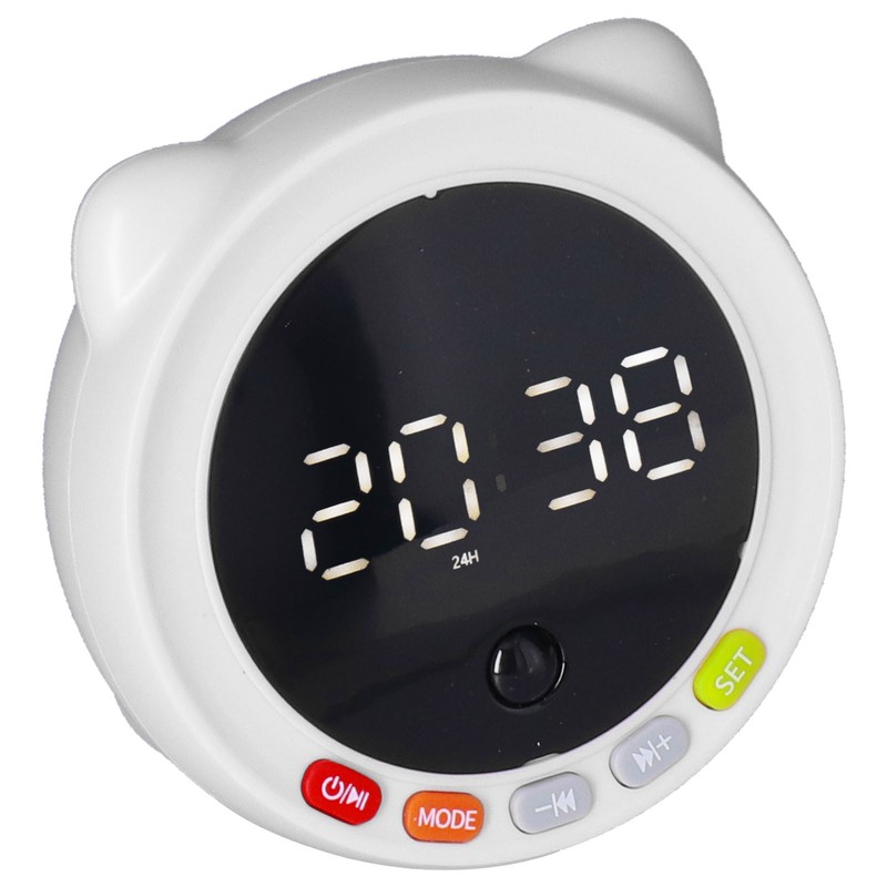 Multifunctional Bluetooth Alarm Clock Speaker Portable Digital Alarm Clock with
