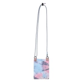KAVU Waspusk Pouch Passport Crossbody Rope Sling - Spiral Tie Dye