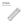 DTGN 0.4x4x15mm(DxODxL) Compression Springs, 10 Pack Perfect for Machinery, Spring