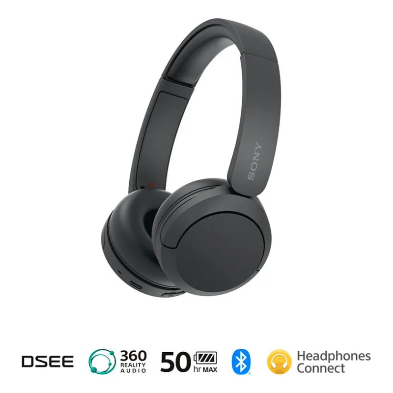 Audífonos Inalámbricos Sony Wh-ch520 Negro