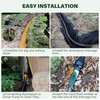 4 in. Green Angled Drainage Grate Yard Drain, Yard Drain