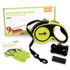 Pecute Dog Lead, Large Retractable 5-Metre Dog Lead With Luminous